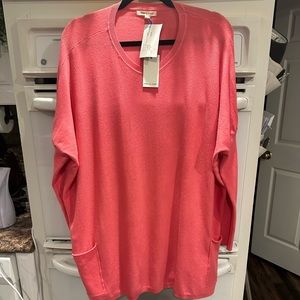 Women’s pink sweater size M/L